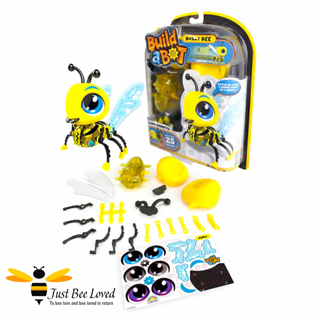 Build a bee bot robot building game