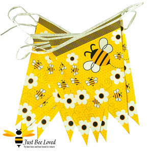 Bumblebees Bunting 10 Flags Party Banner