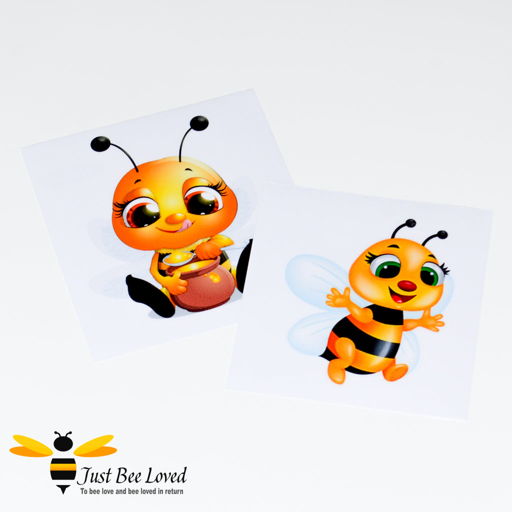 cartoon bee wall stickers
