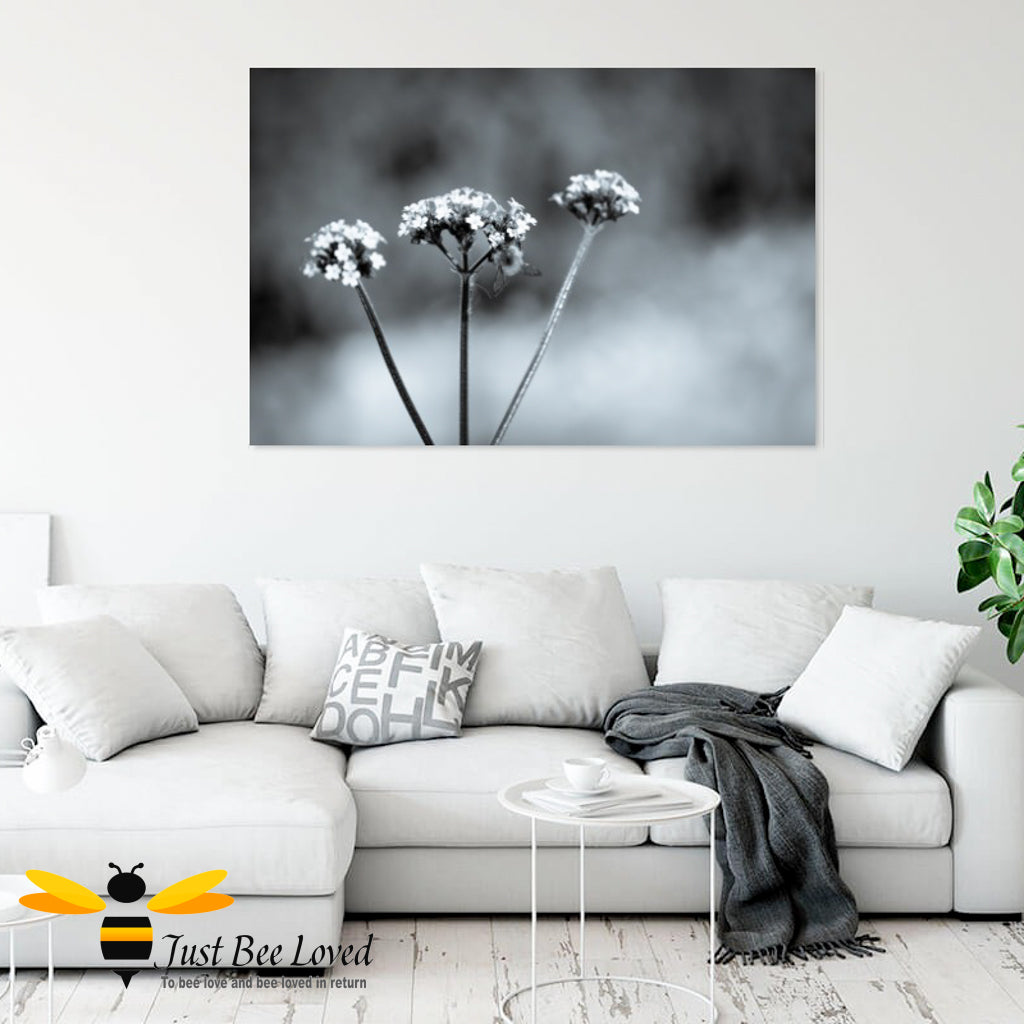 Just Bee Loved Home Decor Large Canvas of Bumblebee Black and white Wall Decor by Landscape & Nature Photographer Yasmin Flemming