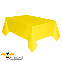 Load image into Gallery viewer, Sunshine Yellow Reusable Party Table Cover Bee Party Supplies &amp; Fancy Dress